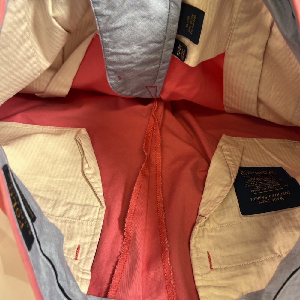 Polo Ralph Lauren Pants Suffield Mens 32x30 Red Coral Classic Fit Stretch Chino - Picture 13 of 16